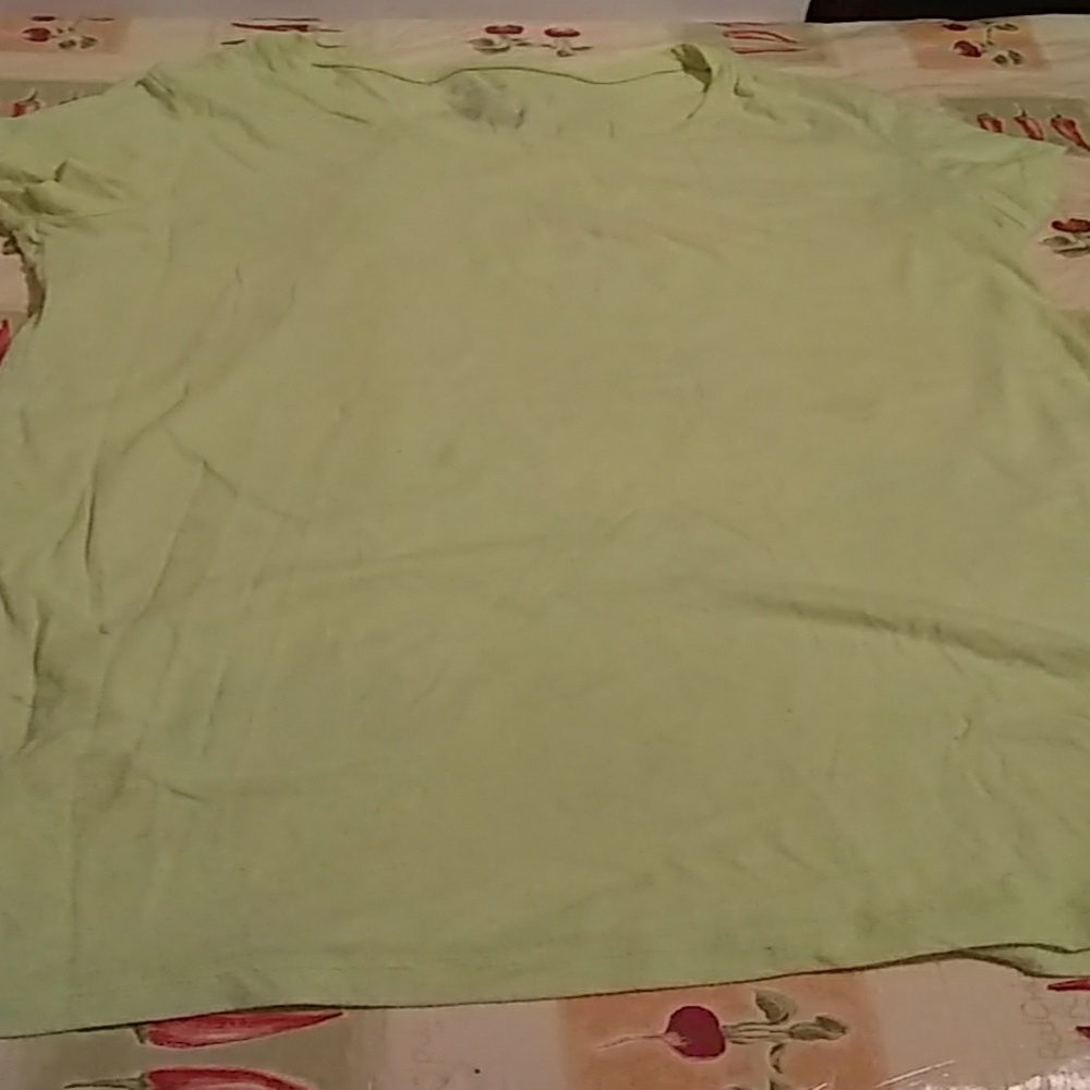 Neon yellow shirt